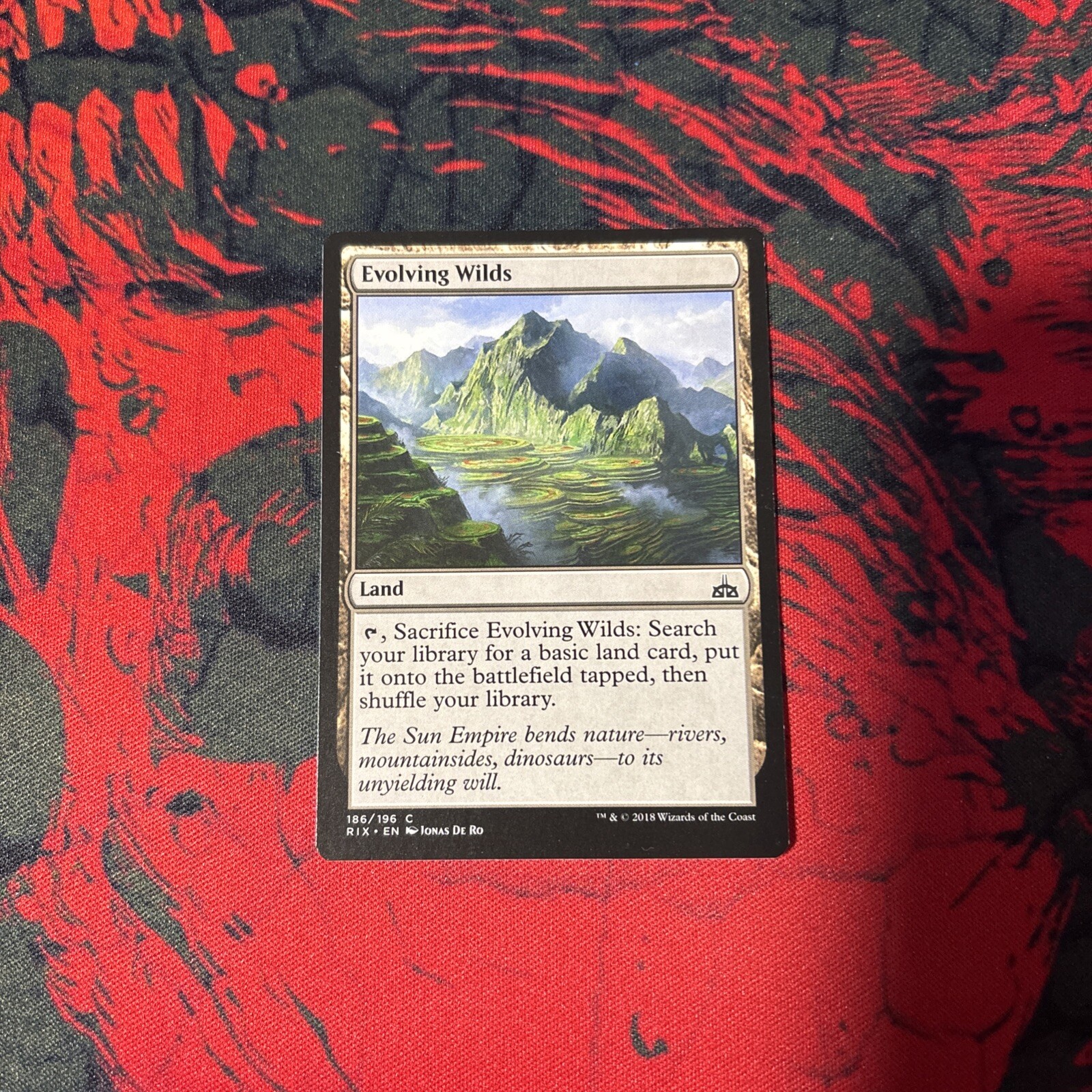 MTG Evolving Wilds Rivals Of Ixalan 186/196 Regular Common