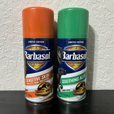 Jurassic World Dominion Limited Edition Barbasol 7 Oz Shaving Cream Can 2 Park
