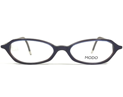MODO Brille Rahmen MOD.487 461 Brown Blau Rund Kompletter Rand 50-17-130