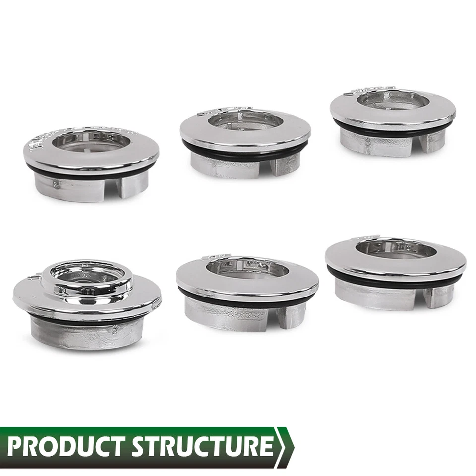 Fit For 1962 Ford Country Sedan/Squire Ranch Wagon Galaxie 500 Dash Knob Bezel - Image 4 of 4