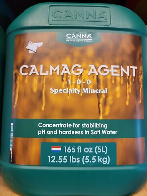 Canna CalMag Agent 1-0-0 Specialty Mineral 1 Gal. Concentrate H20 Ph Stabilizer