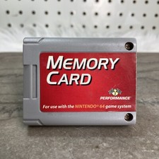 Memory Card Performance Brand for Nintendo 64 N64 Memory Pak Pack P-302