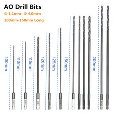 10PCS AO Orthopedic Bone Drill Bit Veterinary Surgical Instruments