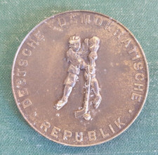 DDR Medaille - Sport - Eishockey Meisterschaften 1959