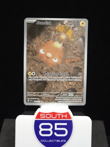 Stunfisk 202/191 SV08: Surging Sparks Pokemon Card NM 202/191