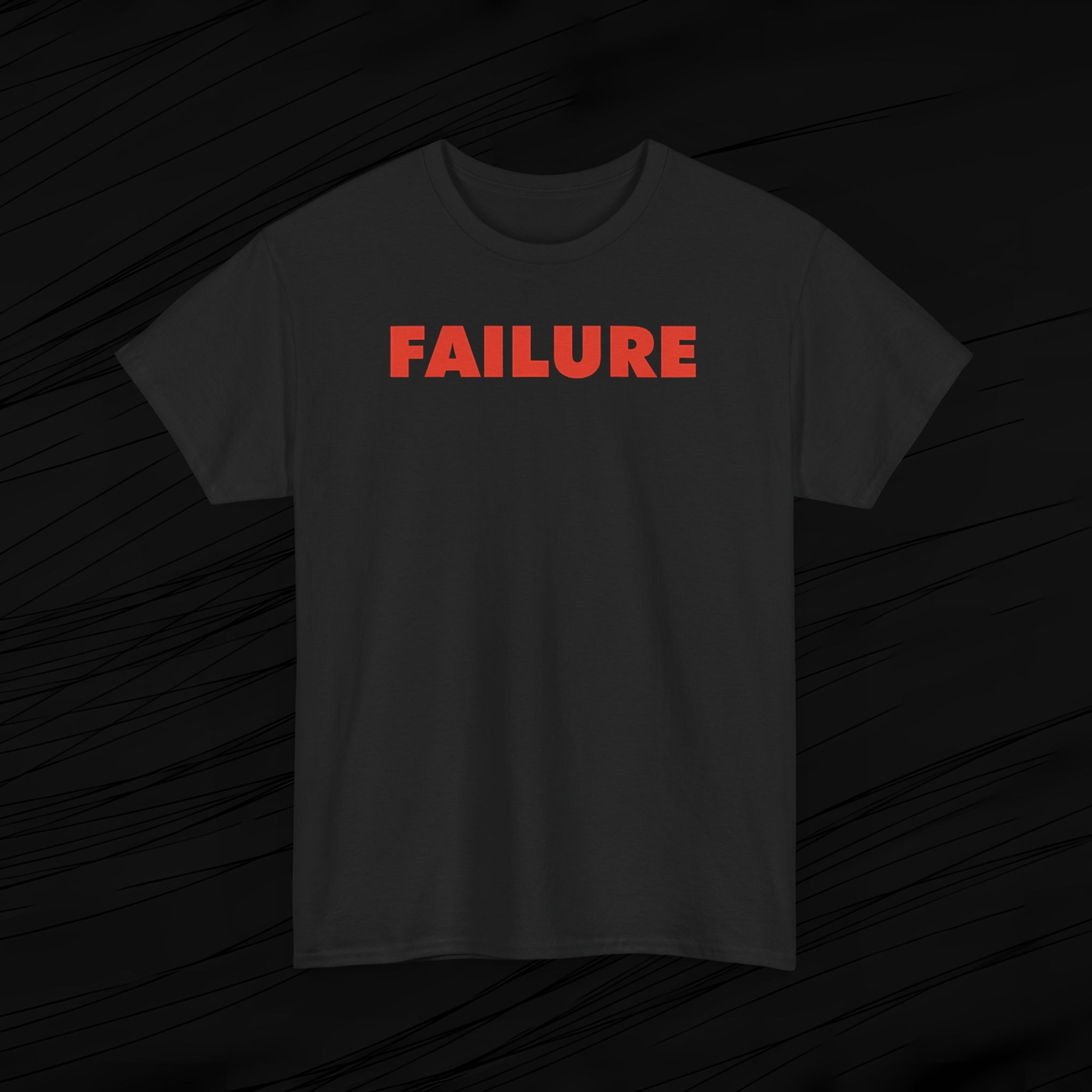 Failure Band Red Logo T-Shirt - Gift For Indie Rock Fans - Concert Merchandise