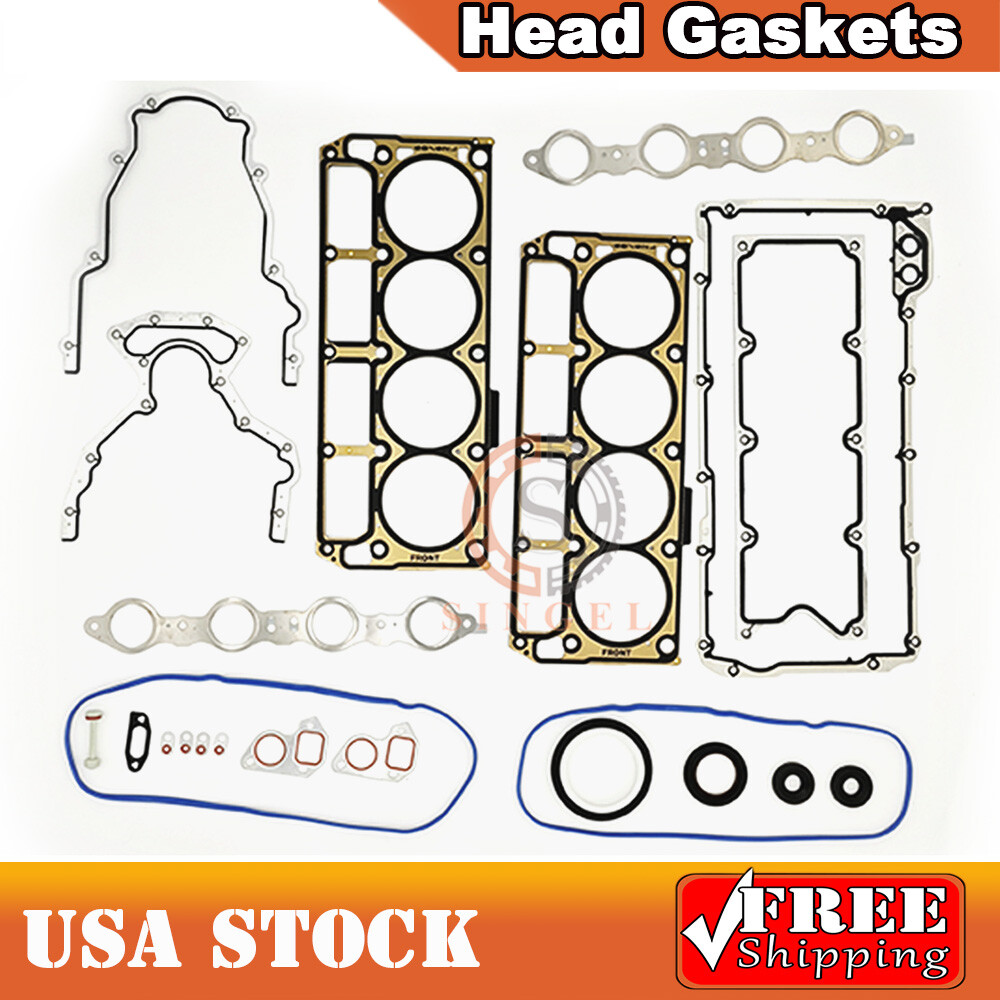 Head Gaskets & GEN 3 LS Gasket Set Kit Fit For Chevy LS1 LS6 LQ4 LQ9 4.