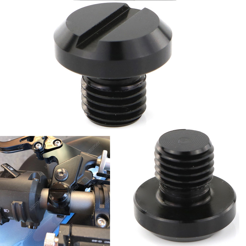 Motorcycle Mirror Hole Plugs Fit For 701 Enduro 1620 Supermoto 1620 Black eBay