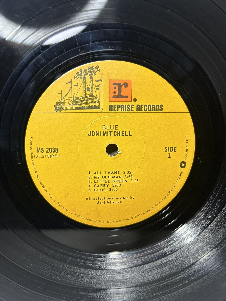 Joni Mitchell ‎Blue Vinyl, LP 1975 Reprise Records ‎– MS 2038 | eBay