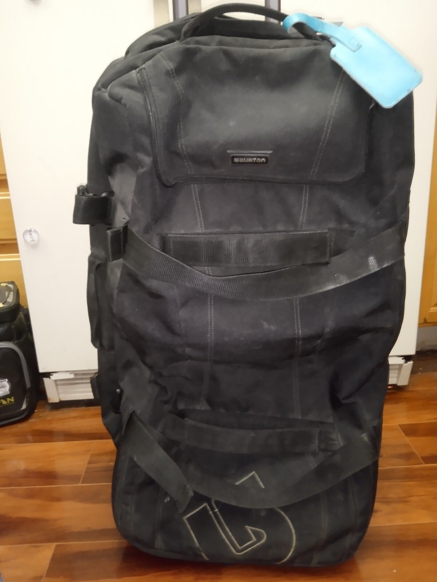 Burton Snowboard Co Wheelie Luggage Suitcase Rolling Travel