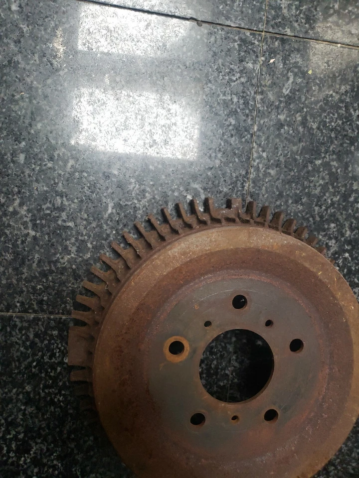 Tambor de freno Mercedes 190 SL bueno usado W121 original sin aletas rotas trasero fabricante original Foto 3 de 4
