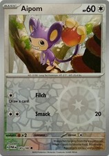 145/182 AIPOM REVERSE HOLO PARADOX RIFT POKEMON CARD
