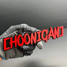 2pcs Hoonigan Acrylic 3d Emblem Badge Jdm Drift Style Sticker Multicolor