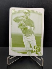 Ismael Javier  -  2025 Bowman Chrome Prospects Printing Plates Yellow 1/1
