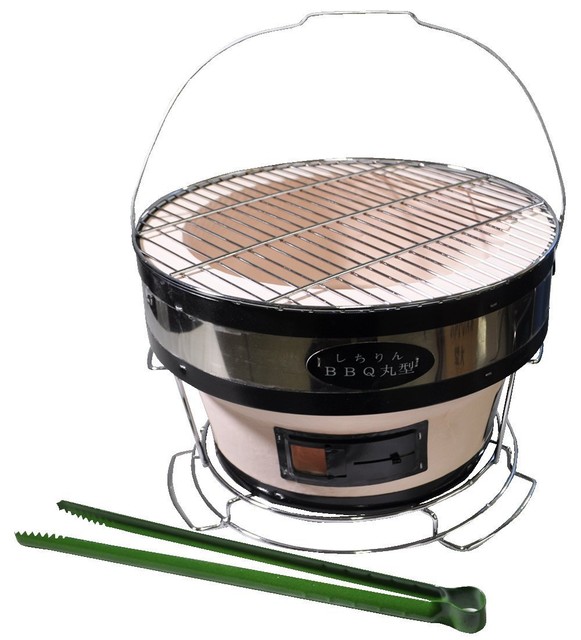 Yakitori BBQ Charcoal Grill Barbecue Hibachi Konro Diameter 28 x height
