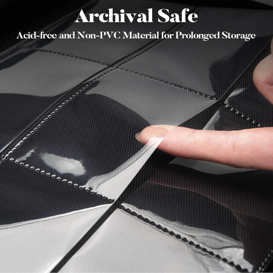 Carpeta Premium De 9 Bolsillos Con Cremalera Para Tarjetas 360 - Carga Lateral Foto 4 de 4