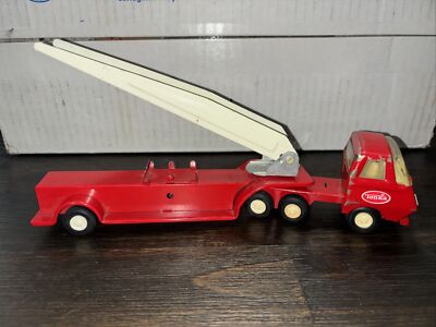 Vintage Mini Tonka Hook and Ladder Fire Truck  55170 Missing Ladders USA Toy