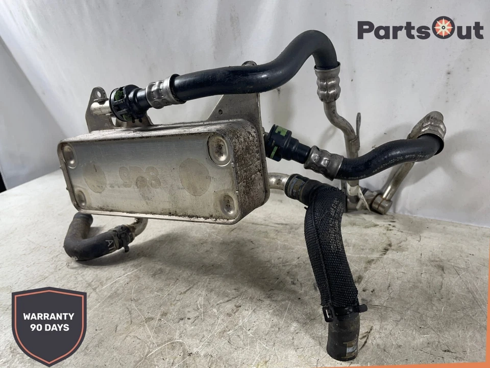 AUDI A6 QUATTRO C7 2012-2014 transmisión enfriador de aceite 4H0317021 OEM Foto 3 de 4