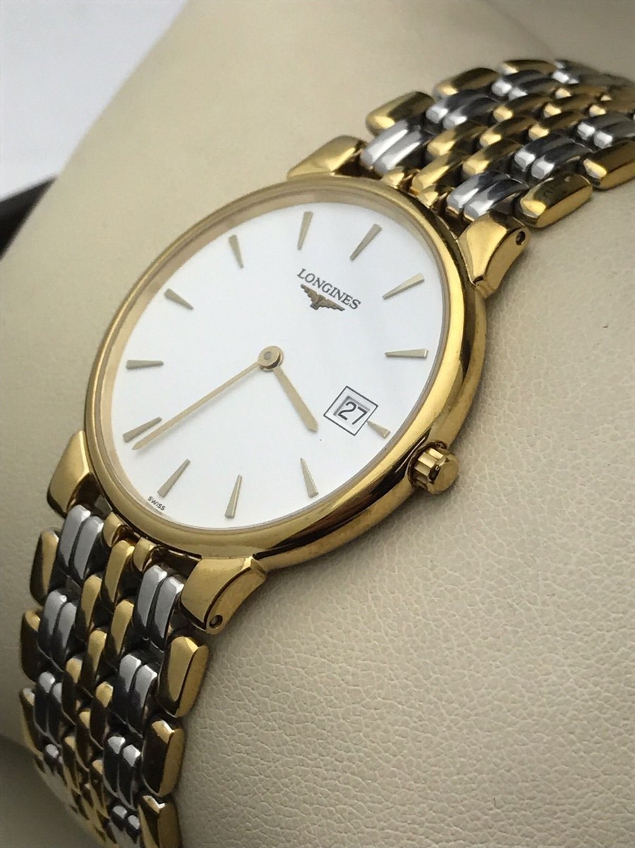 Longines Two-Tone White Dial Les Grandes Classiques Watch L5.632.2