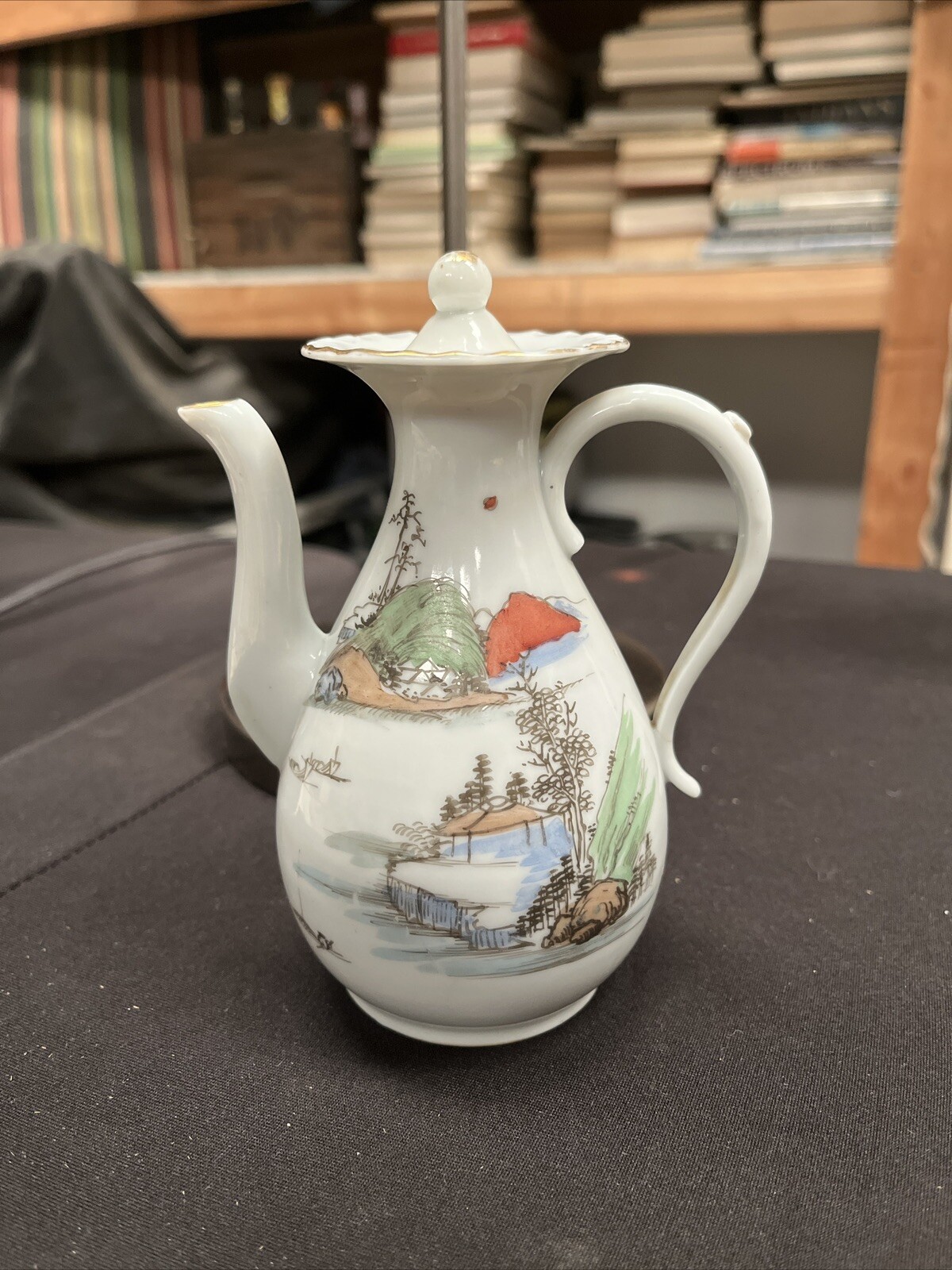 China Chinese Asian Antique Teapot Porcelain Teapot SAKE BEAUTIFUL eBay