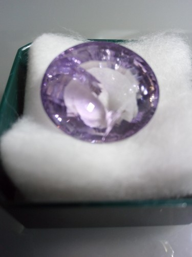 Ametista Naturale Violetta ct 32.00 OVALE 20X17mm SFACCETTATO ORAFO - Imagen 3 de 10