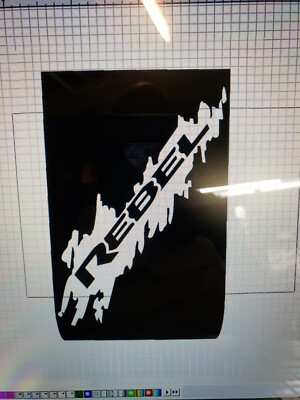 #ad #ad Splash graphic compatible with Ram Rebel Hood Truck Vinyl Decal Vehicle . $49.95