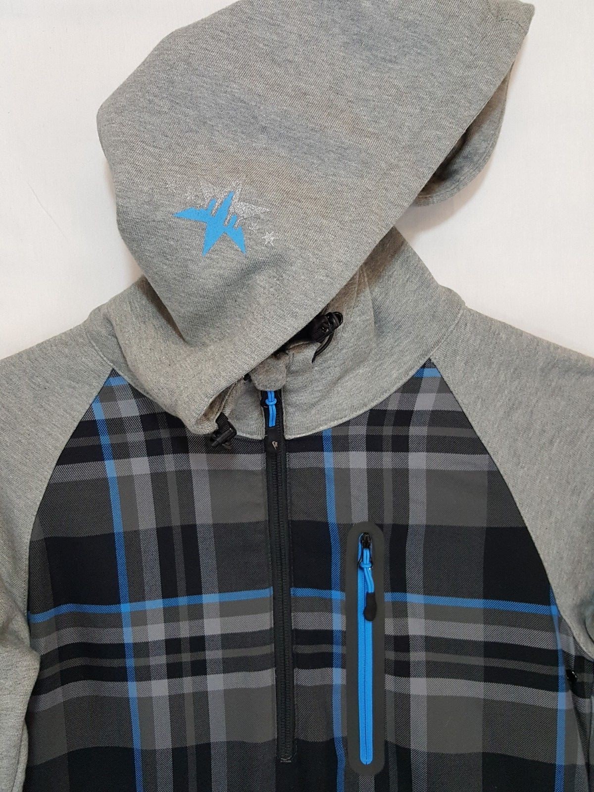 SACAI X NIKE Felpa con cappuccio Nike donna XS Chicago Marathon Fast Break flanella running jacket