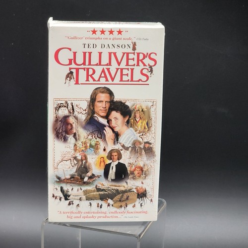 Ensemble neuf boîte double VHS scellée film familial Gulliver's Travels Ted Danson - Photo 2/10