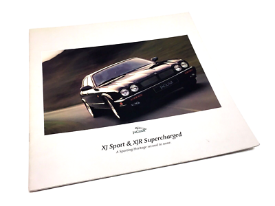 1997 Jaguar XJ Sport XJR Supercharged RHD Brochure - UK Version | eBay