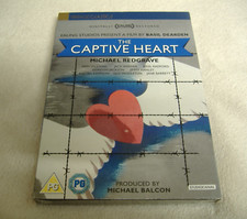 THE CAPTIVE HEART :  MICHAEL REDGRAVE       REGION 2 DVD  NEW SEALED