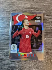 2023-24 Topps Chrome UEFA Euro #TC-6 Kenan Yildiz 1960 Refractor Rookie RC