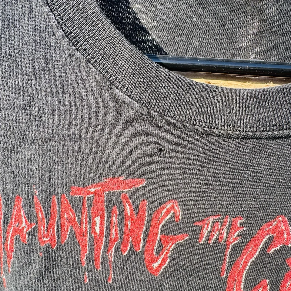 Camisa De Colección Slayer Haunting the Chapel LS XL Rara Original Metal Camiseta Foto 2 de 4