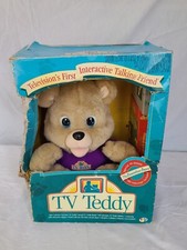 1993 TV Teddy Bear Television First Interactive Talking Vintage Berenstain YES