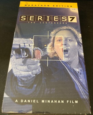 Series 7: The Contenders (VHS, 2001)- Reality Parody Like Squid Game- RARE - NEW