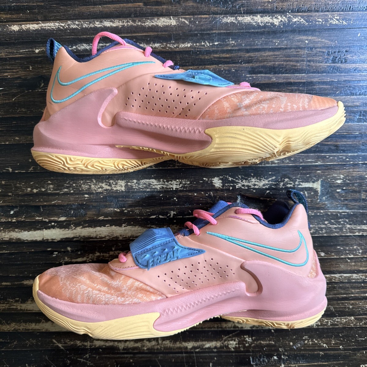 Nike Zoom Freak 3 Stay Freaky Basketball Shoes Sneakers Men's Size