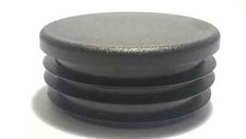 35mm Round Plastic insert Black Blanking End Caps Tube Pipe Plug