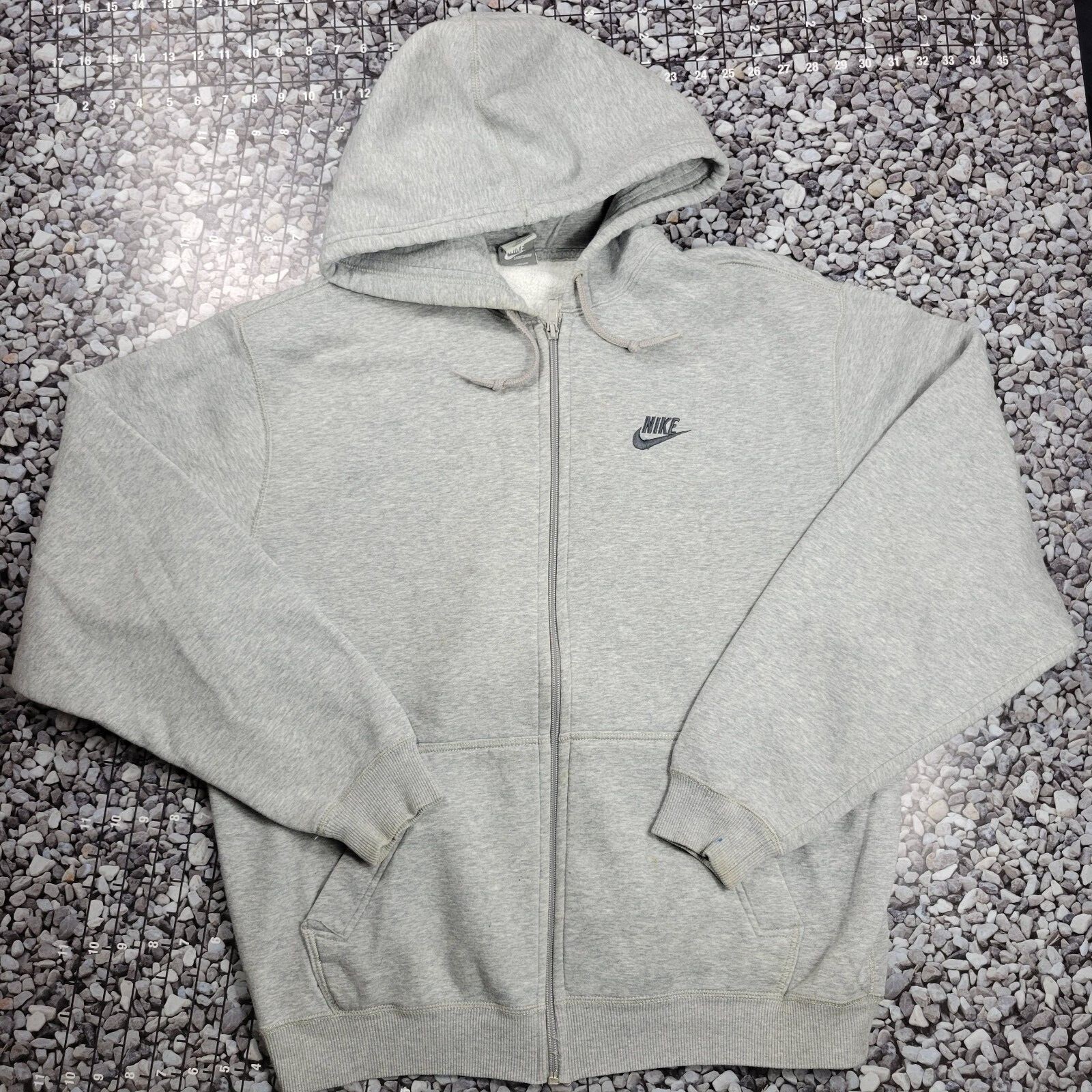 Nike Jacket Mens XL Gray Full Zip 