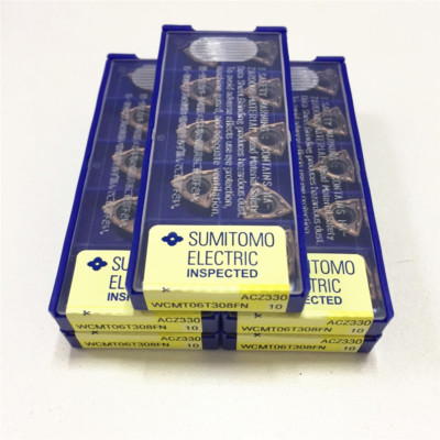 5box(50pcs) Sumitomo WCMT06T308FN ACZ330 CNC New Carbide Inserts