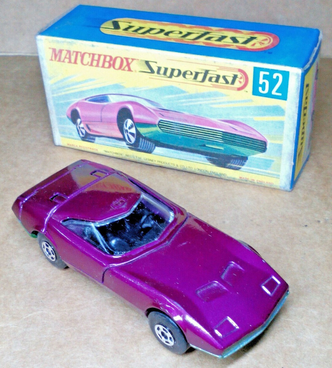 Matchbox Superfast 52 – Dodge Charger MK III – Boîte D'origine MIB – Occasion
