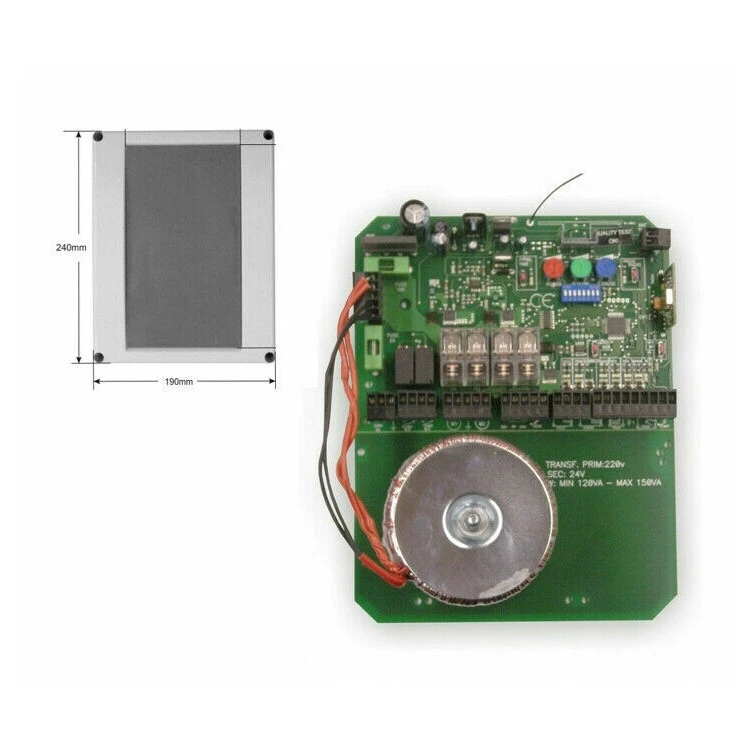 DIEFFEMATIC CENTRALINA E109 AUTOMAZIONE CANCELLO BATTENTE 12V BASSA TENSIONE