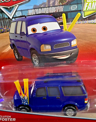 DISNEY PIXAR CARS ''CLUTCH FOSTER'', NEU IN VERPACKUNG, VERSAND WELTWEIT