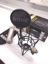 RODE NT1-A Condenser Microphone with SM6 Shock Mount Pop Filter Studio Mic JAPAN