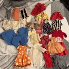 VINTAGE BARBIE 28 Pc 1960's Clothing Outfit Lot For Restoration