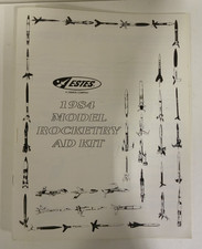 RARE ESTES 1984 Model Rocketry AD & Clip Art ...
