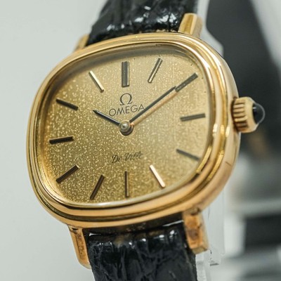 *Vintage 1979* OMEGA De Ville Cal.625 Manual Winding Gold 26mm Womens Swiss Made