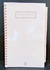 Vintage Unused Louis Vuitton Malletier A Paris Spiral Bound Address Book
