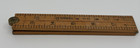 VINTAGE STANLEY NO 68 BOXWOOD BRASS 2FT FOUR-FOLD RULE VERTICAL READ UPRIGHT — photo 9