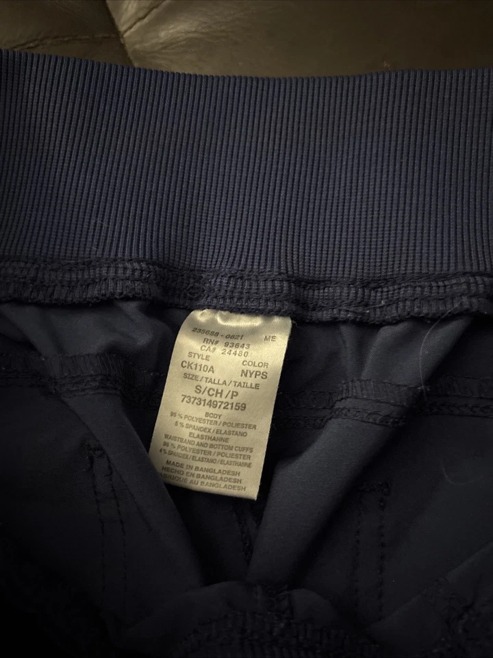 Calça joggers Cherokee feminina Infinity azul marinho tamanho pequeno em excelente estado usado - Imagem 3 de 4