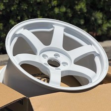 Volk Racing Te37 Saga Sl Dash White 17x9.5 45 5x100 Brz Gr86 Frs Volk Racing Te37 Saga Sl Dash White 17x9.5 45 5x100 Brz Gr86 Frs