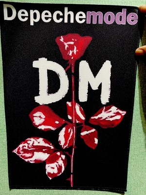 Depeche Mode Violator Large Back Patch: Digital Print, Sew On, 14